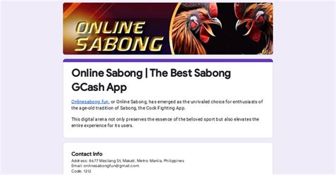 online sabong gcash live login|Online Sabong .